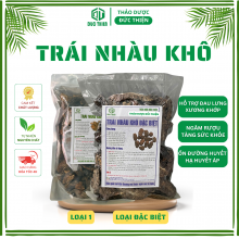1kg Trái Nhàu Khô Đặc Biệt Hút Chân Không – Đào Thải Độc Tố, Tăng Đề Kháng, Đau Lưng, Nhức Mỏi Xương Khớp