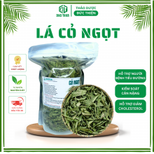 200gr Cây Cỏ Ngọt Khô Đức Thiện Đặc Biệt – Tạo Vị Ngọt Tự Nhiên, Hỗ Trợ Tiểu Đường, Cao Huyết Áp