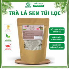 Trà Lá Sen Túi Lọc Đức Thiện (30 Gói) – Giảm Mỡ Máu, Ngủ Ngon, Hỗ Trợ Gan Nhiễm Mỡ