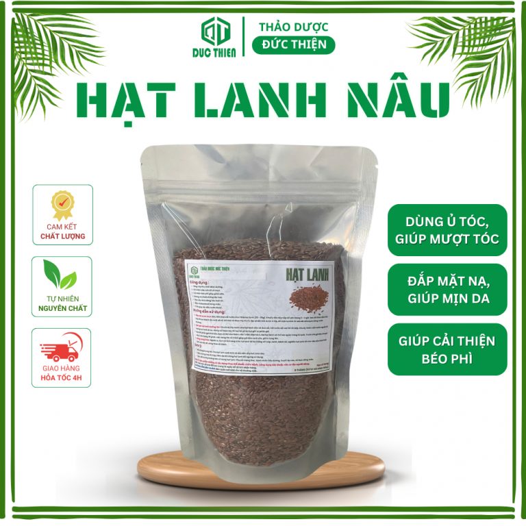 Hạt lanh nguyên chất giảm cân