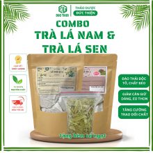 Combo Trà Lá Sen và Trà Lá Nam 10 Vị – Liệu Trình 30 ngày Cấp Tốc Giảm Cân, Giảm Mỡ, Eo Thon, Giải Nhiệt