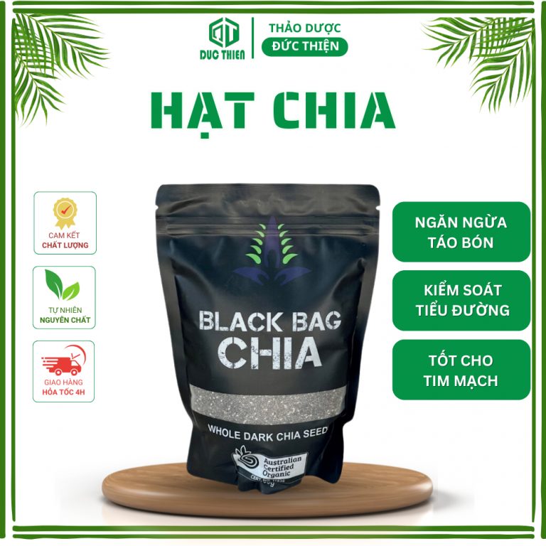 Hạt Chia Organic Absolute Úc – Giảm Cân, Tốt Cho Tim Mạch
