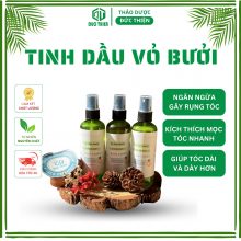Combo 2 Chai Tinh Dầu Vỏ Bưởi 100ml – Kích Mọc Tóc Nhanh, Giảm Rụng, Không Hương Liệu, Dưỡng Tóc