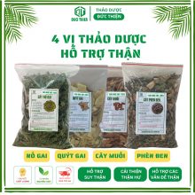 Combo 4 Vị Hỗ Trợ Vấn Đề Về Thận – Cây Muối, Quýt Gai, Phèn Đen, Nổ Gai (500g/loại)