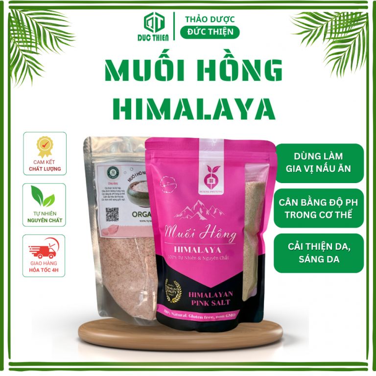 Muối hồng Himalaya Đức Thiện 1Kg