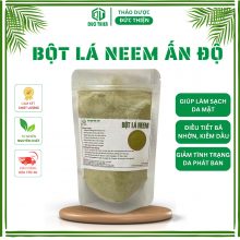 Túi 100gr Bột Lá Neem (Mịn, Sạch, Thơm) – Làm Đẹp Da, Trị Mụn, Chống Lão Hóa, Mờ Thâm