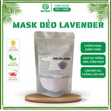 100g Bột Mặt Nạ Dẻo Lavender – Dưỡng Ẩm, Làm Sáng Da, Giảm Mụn, Ngừa Lão Hóa