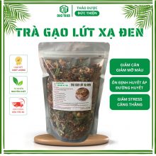 500g Trà Gạo Lứt Đậu Đen Xanh Lòng, Lá Sen, Xạ Đen – Handmade, Hỗ Trợ Giảm Cân, Đẹp Da, Ngủ Ngon