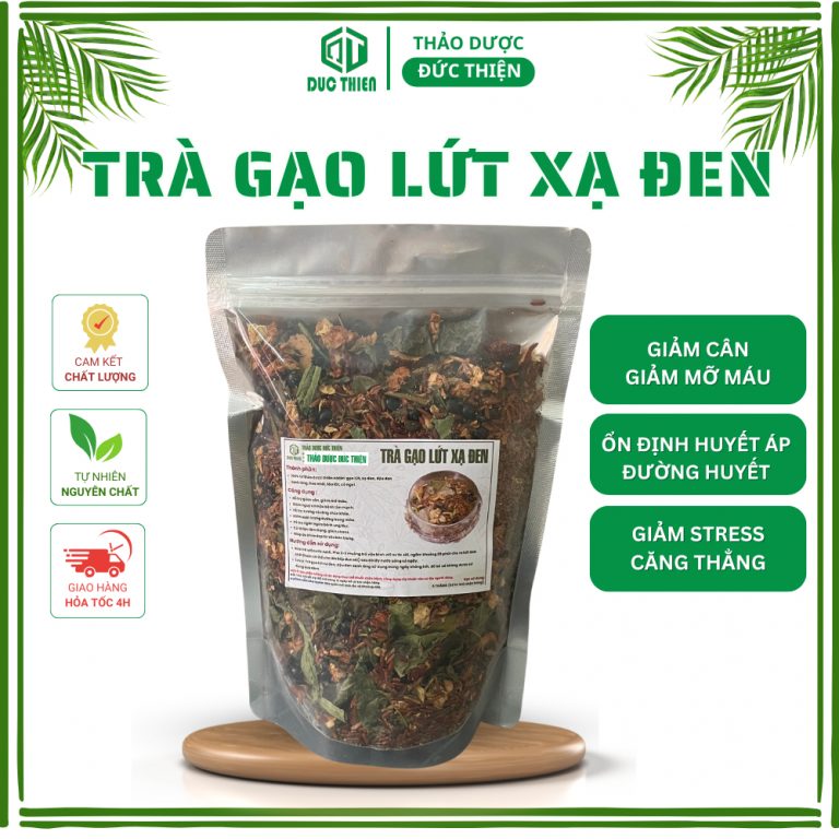 trà gạo lứt đậu đen xanh lòng
