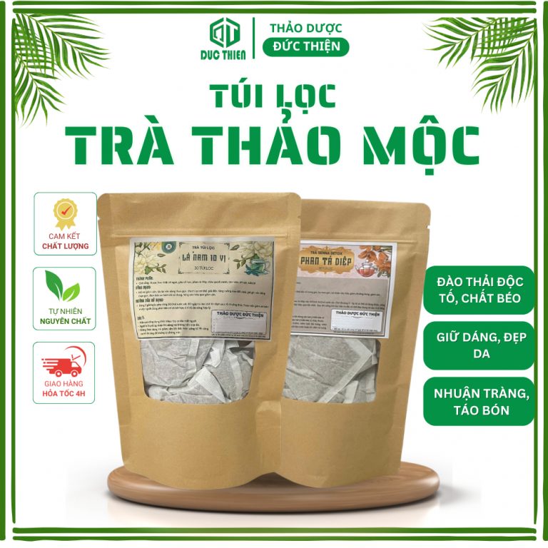 Trà Lá Phan Tả Diệp và Lá Nam 10 Vị