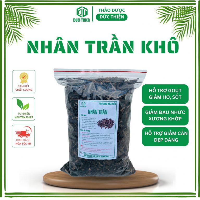 nhân trần khô mát gan, giải độc gan