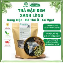 Trà Đậu Đen Xanh Lòng Túi Lọc Đức Thiện (20 Gói) – Rang Mộc, Hà Thủ Ô, Cỏ Ngọt – Thanh Nhiệt, Bổ Thận, Ngủ Ngon